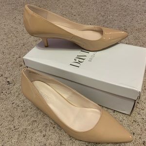Patent Pointy Toe Kitten Heels